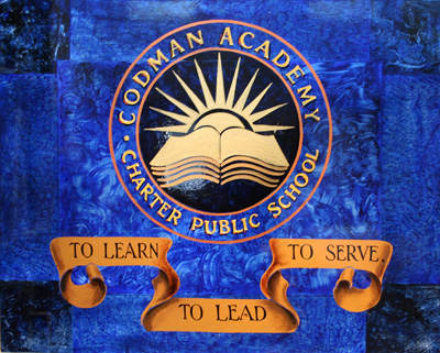 The Codman Academy; European sign craft; 2011: Dorchester, MA; plyetal; 36